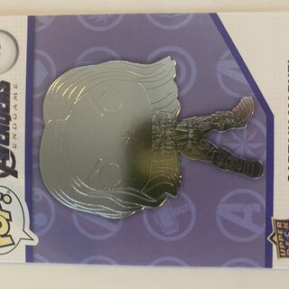 Captain Marvel 2023 Marvel Funko Upper Deck Card #43 Platinum Foil
