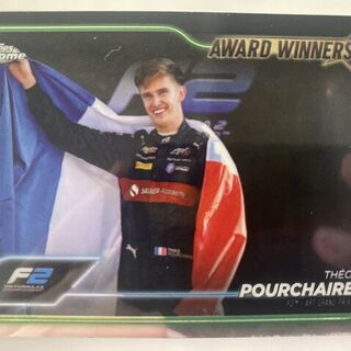 2024 Topps Chrome F2 Qualifying Lap Theo Pourchaire