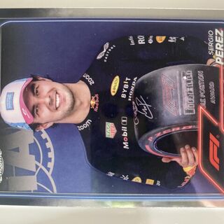 2024 Topps Chrome F1 Qualifying Lap Sergio Perez 156