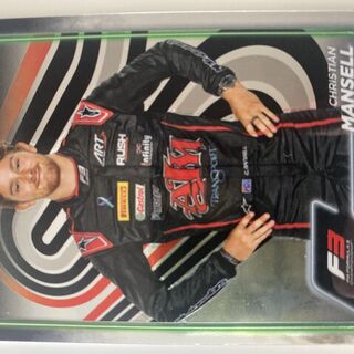 2024 Topps Chrome F1 Qualifying Lap F3 Christian Mansell 64