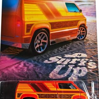 Hot Wheels Silver Series Surfs Up Custom '77 Dodge Van