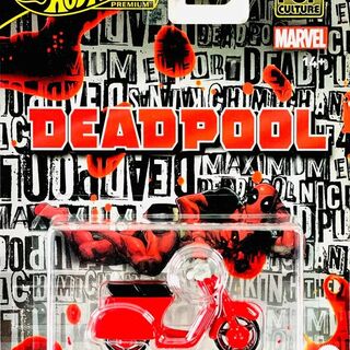 Hot Wheels Pop Culture Deadpool Scooter