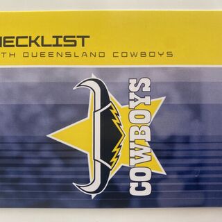 2025 NRL Traders Cowboys Checklist #082