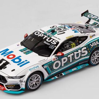 Mobil 1 Optus Racing #25 C.Mostert Ford Mustang GT - 2023 Darwin Triple Crown Indigenous Round - Authentic Collectables 1/18