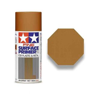 Tamiya Fine Surface Primer L For Plastic & Metal (Oxide Red) - 180ml Spray Can