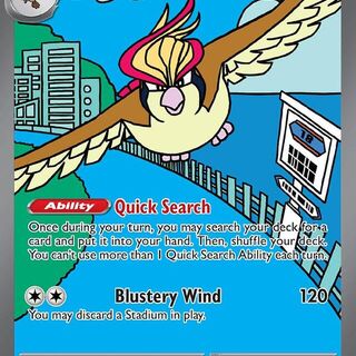 Pidgeot ex #225 Pokemon Obsidian Flames