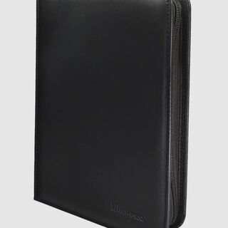 Ultra Pro Vivid 4-Pocket Zippered PRO-Binder - Black