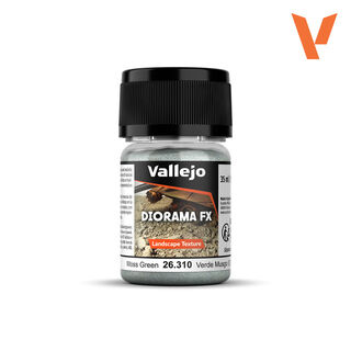 Vallejo Diorama FX Landscape Texture - Moss Green 0.1-1mm