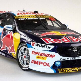 Holden ZB Commodore Red Bull Ampol Racing S.V.Gisbergen #97 Bunnings Trade Perth Supernight Race 10 600th Holden Race Winner - Biante 1/12