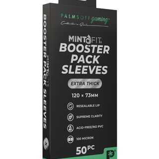 Palms Off Collector's Series Booster Pack MintFit Sleeves – Extra Thick – 50pc