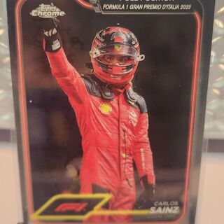 2024 Topps Chrome F1 Qualifying Lap Carlos Sainz  #157