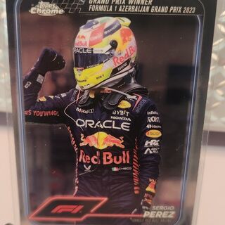 2024 Topps Chrome F1 Qualifying Lap Sergio Perez #146