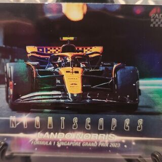 2024 Topps Paddock Pass F1 Lando Norris - Nightscapes NS-7