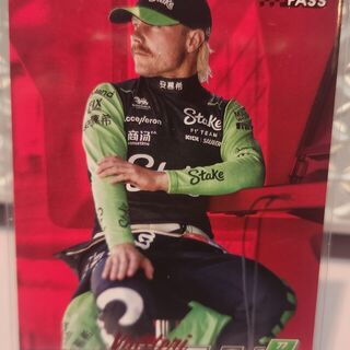 2024 Topps Paddock Pass F1 Valtteri Bottas #13 - Red Foil