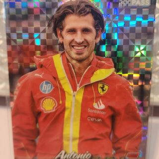 2024 Topps Paddock Pass F1 Antonio Giovinazzi #22- X-Fractor