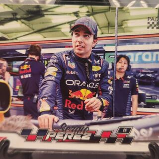 2024 Topps Paddock Pass F1 Sergio Perez #2