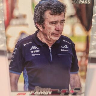 2024 Topps Paddock Pass F1 Bruno Famin #74
