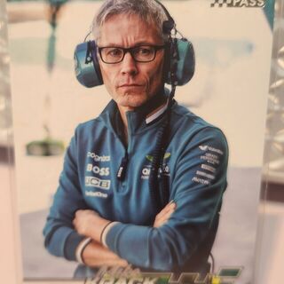 2024 Topps Paddock Pass F1 Mike Krack #73