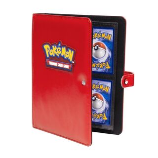 Ultra Pro Pokémon: Premium 4-Pocket Snap Binder (Red)