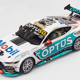 Mobil 1 Optus Racing #25 Ford Mustang GT - 2024 Perth SuperSprint Race 9 Winner (First Ford Win for WAU) - Authentic Collectables 1/18