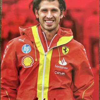 2024 Topps F1 Paddock Pass Antonio Giovinazzi #22 - Red Foil