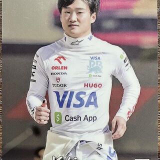 2024 Topps F1 Paddock Pass Yuki Tsunoda #17 - Chrome
