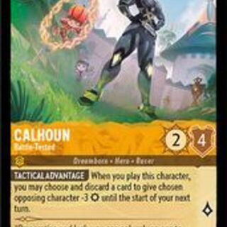 Disney Lorcana: Archazia's Island COMMON Calhoun - Battle-Tested #36/204