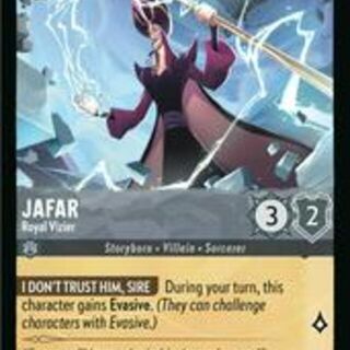 Disney Lorcana: Rise Of The Floodborn COMMON Jafar - Royal Vizier #184/204