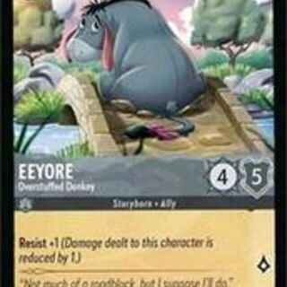 Disney Lorcana: Into The Inklands COMMON Eeyore - Overstuffed Donkey #172/204