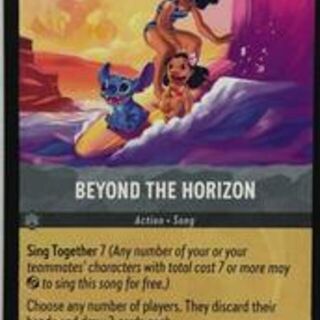 Disney Lorcana: Reign Of Jafar UNCOMMON Beyond the Horizon #202/204