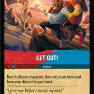 Disney Lorcana: Reign Of Jafar UNCOMMON Get Out #148/204