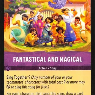 Disney Lorcana: Reign Of Jafar RARE Fantastical And Magical #79/204