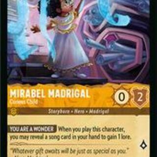 Disney Lorcana: Reign Of Jafar COMMON Mirabel Madrigal - Curious Child #10/204