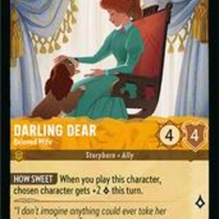 Disney Lorcana: Reign Of Jafar COMMON Darling Dear - Beloved Wife #16/204