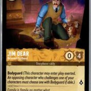 Disney Lorcana: Reign Of Jafar COMMON Jim Dear - Beloved Husband #12/204