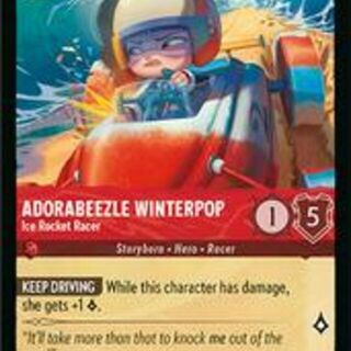 Disney Lorcana: Azurite Sea COMMON Adorabeezle Winterpop - Ice Rocket Racer #116/204