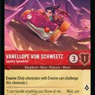 Disney Lorcana: Reign Of Jafar COMMON Vanellope Von Schweetz - Spunky Speedster #124/204