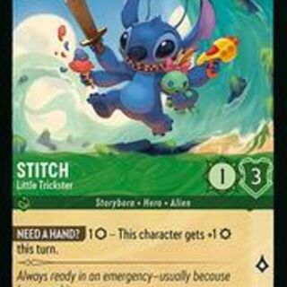 Disney Lorcana: Azurite Sea COMMON Stitch - Little Trickster #26/204