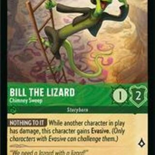 Disney Lorcana: Reign Of Jafar COMMON Bill The Lizard - Chimney Sweep #90/204