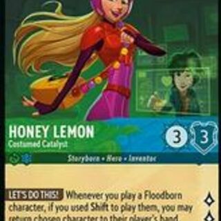 Disney Lorcana: Reign Of Jafar RARE Honey Lemon - Costumed Catalyst #111/204