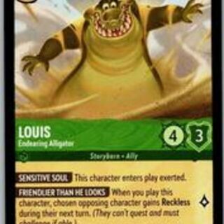 Disney Lorcana: Reign Of Jafar UNCOMMON Louis - Endearing Alligator #95/204