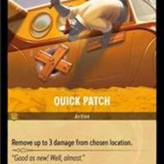 Disney Lorcana: Into The Inklands COMMON Quick Patch #27/204