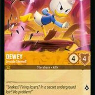 Disney Lorcana: Reign Of Jafar COMMON Dewey - Lovable Showoff #2/204
