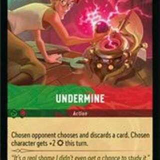 Disney Lorcana: Reign Of Jafar UNCOMMON Undermine #117/204