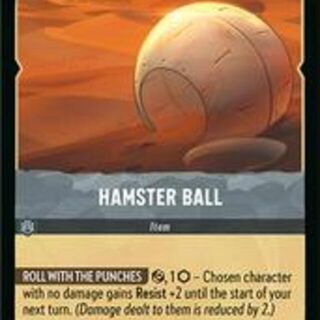 Disney Lorcana: Reign Of Jafar COMMON Hamster Ball #204/204