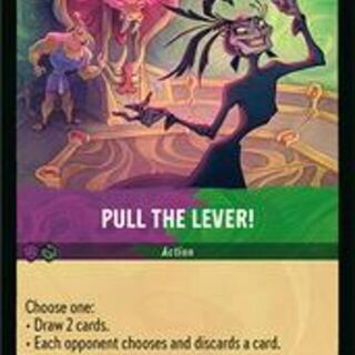 Disney Lorcana: Reign Of Jafar UNCOMMON Pull The Lever #80/204