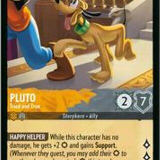 Disney Lorcana: Reign Of Jafar UNCOMMON Pluto - Tried And True #28/204