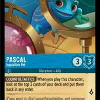 Disney Lorcana: Ursula's Return COMMON Pascal - Inquisitive Pet #151/204