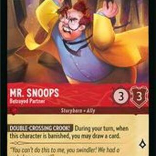 Disney Lorcana: Reign Of Jafar COMMON Mr Snoops - Betrayed Partner #143/204
