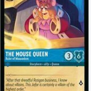 Disney Lorcana: Reign Of Jafar COMMON The Mouse Queen - Ruler of Mousedom #153/204